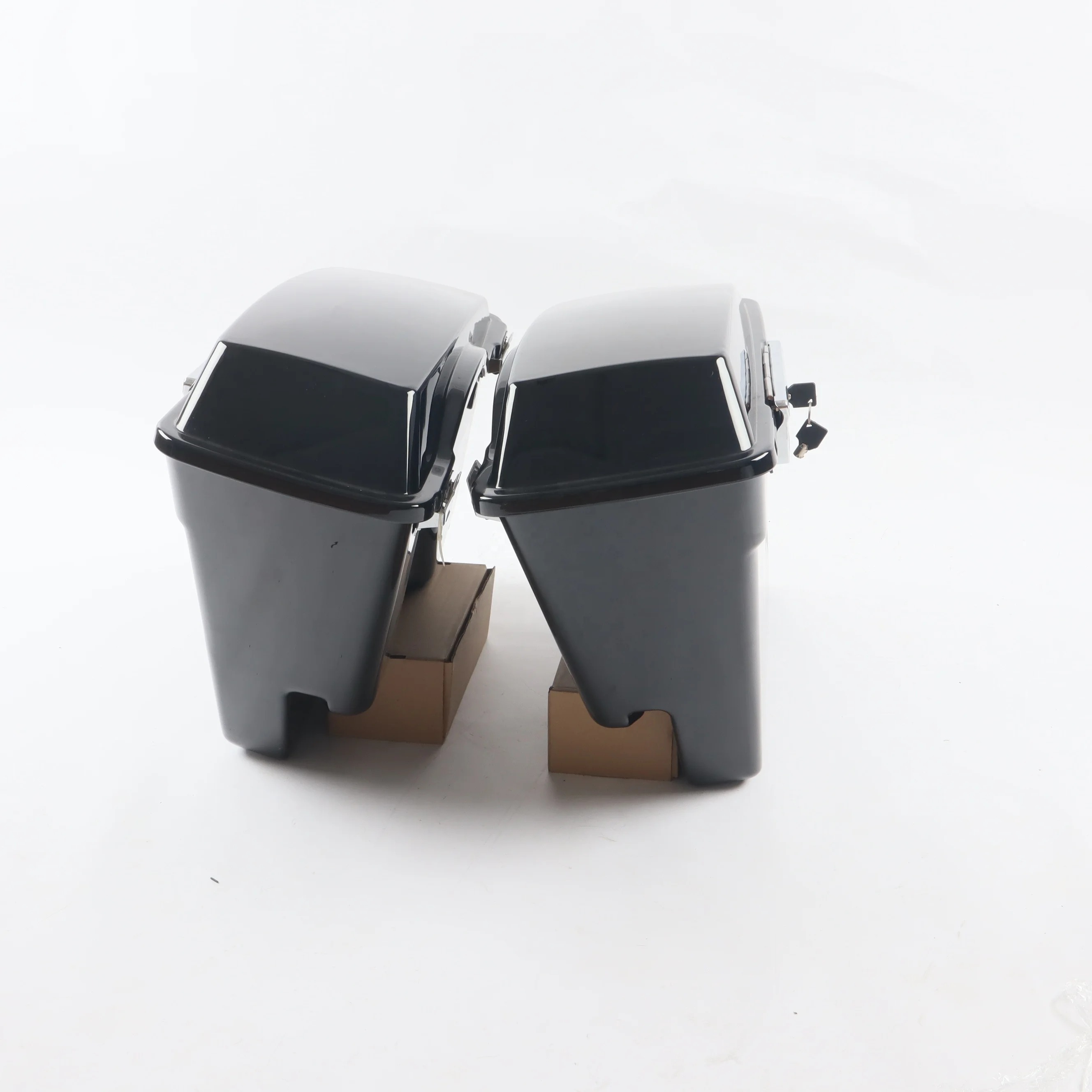 ABS Plastic Extend Motorcycle Saddlebag Assembly for  Touring 1993-2013 Hard Saddlebags